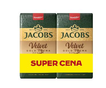 Jacobs Velvet Gold kremasta kava 2x250g