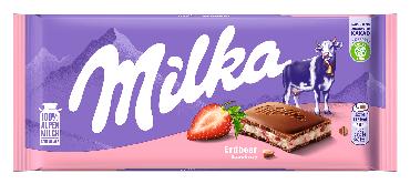 Milka jagoda 100g