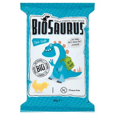BIO Prigrizek Biosaurus Junior morska sol 50 g