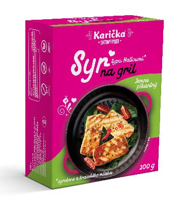 Grilani kari sir halloumi, drobno sesekljan, 200 g