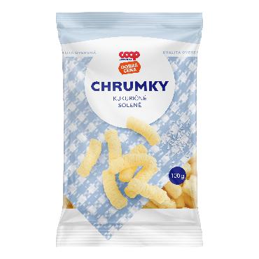 COOP slani koruzni čips 100 g DC
