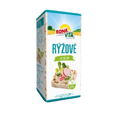 Bonavita rižev kruh s sojo 120 g