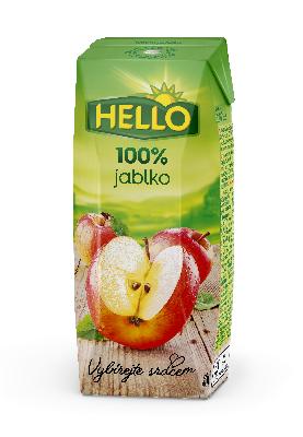 Pozdravljeni, 100% jabolko, 250 ml TPP