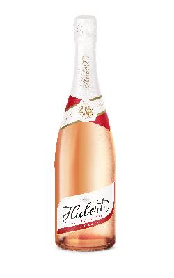 Hubert peneče brezalkoholno rosé 0,75 l