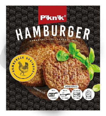 Hamburger s perutnino Picnic 250g
