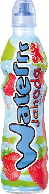 Kocka Waterrr jagoda 0,5 l PET