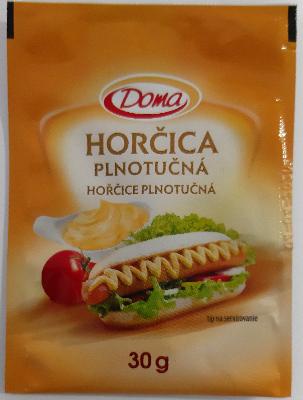 DOMA polnomastna gorčica 30 g