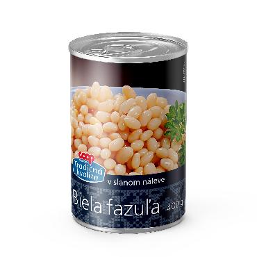 COOP Beli fižol v rahlo slani slanici 400g TK