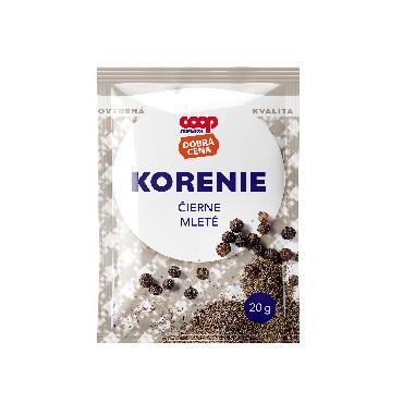 COOP Mleti črni poper 20g DC