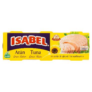 Tuna v rastlinskem olju Isabel 3x80g