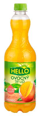 Sadni sirup Hello 10% mango 0,7l PET