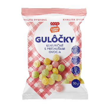 COOP koruzne kroglice s sadnim okusom 50 g DC