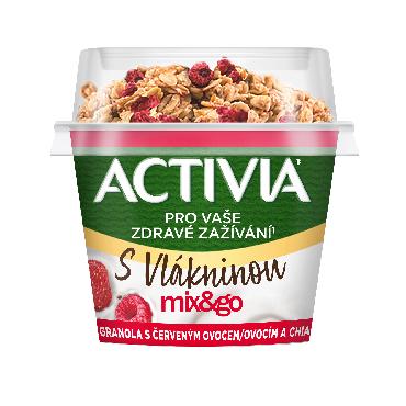 Yog. Act.Mix&Go Granola z rdečim sadjem in chia semeni 165 g