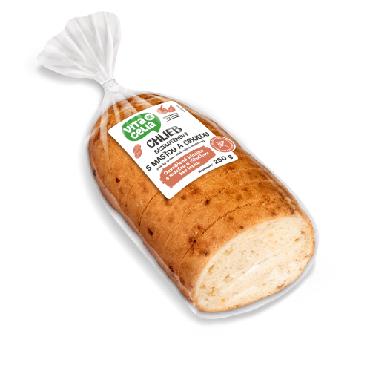 Brezglutenski kruh z mastjo in čebulo 250g BK