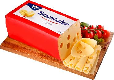 Emmental sir v kocki
