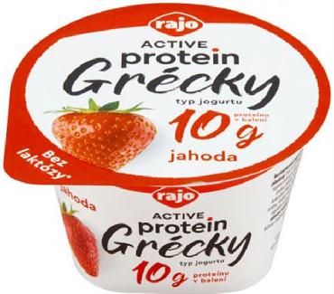 Rajo beljakovinski grški jogurt jagoda 150 g