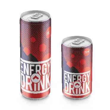 COOP Gazirana energijska pijača 250 ml CEV pločevinka