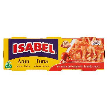 Tuna v paradižnikovi omaki Isabel 3x80g