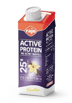 Proteinski mlečni napitek Rajo z okusom vanilije 250 ml