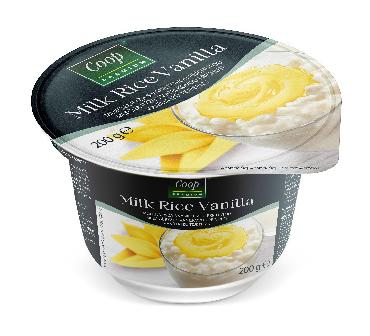 COOP Rižev puding 2 okusa 200g Premium
