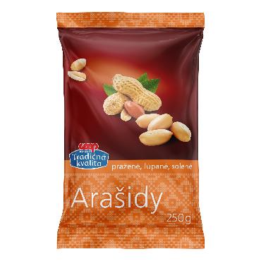 COOP Praženi, oluščeni, soljeni arašidi 250 g TK