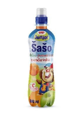 COOP Otroški napitek pomaranča+mandarina 20% 300ml Junior