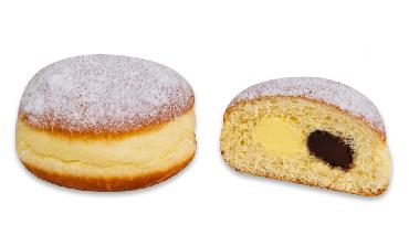Krof s kakavovim in vanilijevim nadevom 60 g