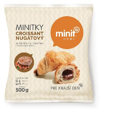 Minitky rogljiček z nugatom Minit home 500g