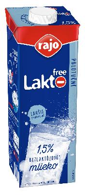 Rajo UHT mleko brez laktoze 1,5% 1L
