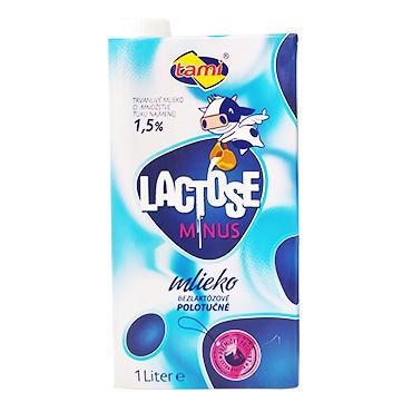 Mleko brez laktoze UHT 1,5% 1L