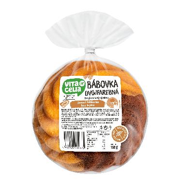 Brezglutenski dvobarvni biskvit 150 g B