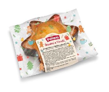 Zvezda z jagodnim nadevom 150g B