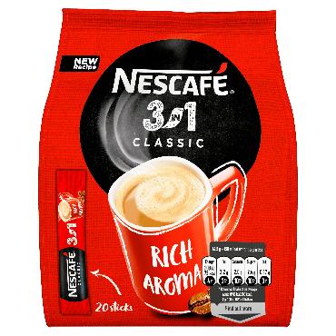 Kava Nescafé 3v1 classic 20x16,5g